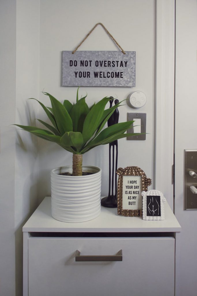 Mettre du fun dans sa décoration d’intérieur Message humoristique