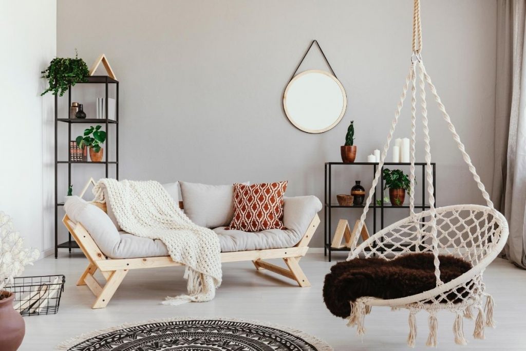 Fauteuil suspendu intérieur : un mobilier original pour un intérieur atypique Fauteuil suspendu d'intérieur