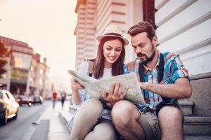 Couple en voyage