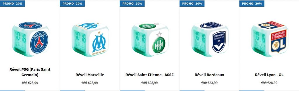 réveil équipe de football france